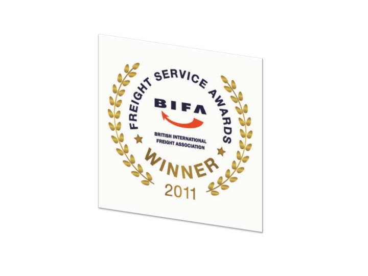 BIFA Freight Service Awards Winner 2011